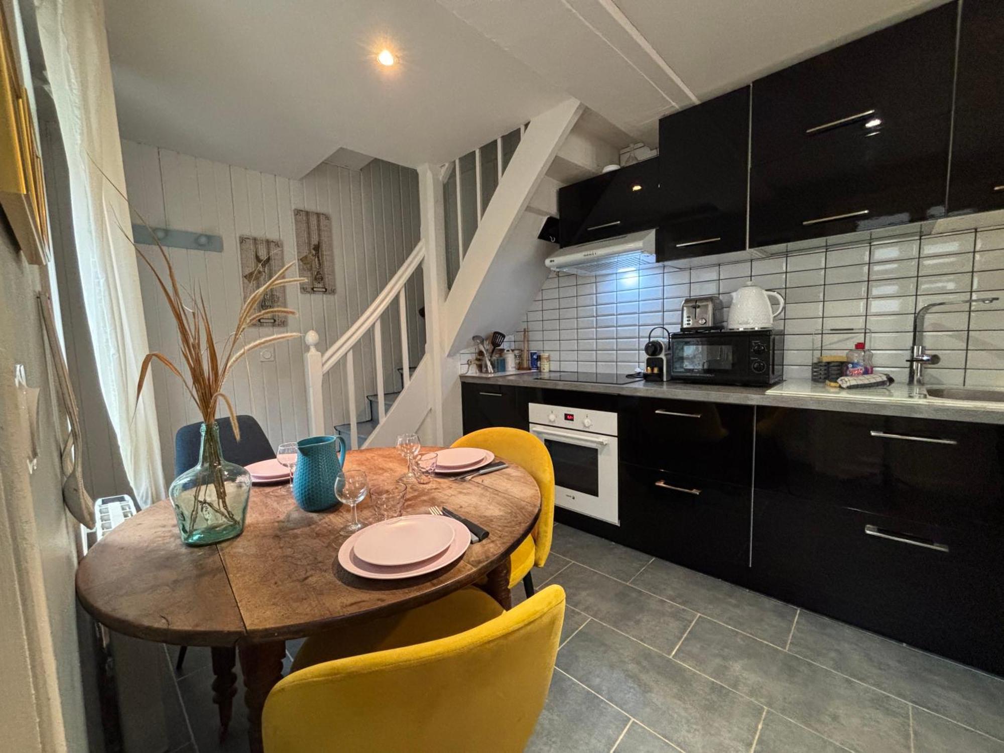 Jolie Cottage Idealement Situee Honfleur Esterno foto